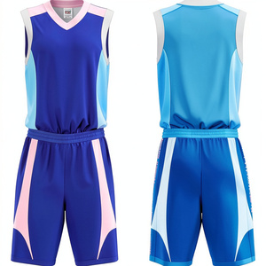 Conjunto de Uniforme Deportivo para Cancha: Camiseta sin Mangas y Pantalones Cortos con Ventilación, Detalles Personalizados del Equipo e Identidad del Jugador - Product Image 3