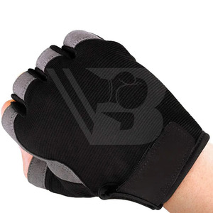 Guantes de Ciclismo sin Dedos Cálidos, Antideslizantes, Absorbentes de Impactos, Ecológicos, con Logotipo Personalizado para Hombre y Mujer, Varios Modelos, de Fábrica - Product Image 3