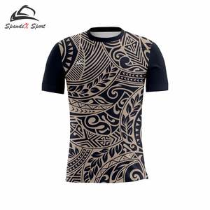 Camisetas Personalizadas de Pickleball para Hombre, 100% Poliéster y Algodón Tejido, con Logotipo Personalizado, Servicio OEM/ODM, Cuello Redondo, Secado Rápido y Transpirables - Product Image 3