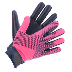 Gants de football américain sur mesure de haute qualité, en cuir confortable, prix de gros - Product Image 1
