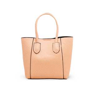 Bolsa de compras marrón informal para todos los días hecha de material de PU - Product Image 3