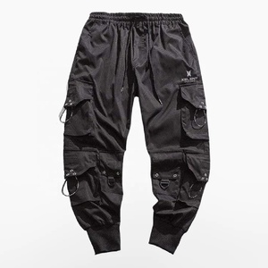 Pantalon Techwear Noir pour Homme, Pantalon Cargo Cyberpunk, Vêtement de Rue pour Femme, Vêtement de Plein Air, Pantalon Techwear Hip Hop H.G.P - Product Image 2