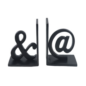 Porte-livres au design moderne, serre-livres décoratif pour intérieur, bureau, maison et table, avec finition peinte - Product Image 4