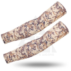 Manchons de cyclisme unisexes imprimés par sublimation, anti-UV, en Spandex et Polyester, pour adultes, vêtements de sport - Product Image 6