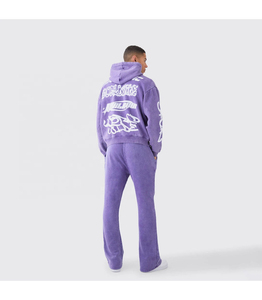 Conjunto Deportivo de Invierno para Hombre de Poliéster de Alta Calidad, Corte Ajustado, Traje Deportivo Liso para Correr - Product Image 2
