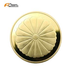 Japon Phoenix souhaite bonne <span class=keywords><strong>chance</strong></span> bonheur souhaitant une pièce d'art plantée en or pièce commémorative - Product Image 3