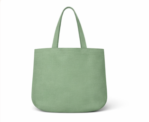 <b>Canvas</b> Tote Bags With Custom Printed Logo Plain <b>Round</b> botton Blanks Green Cotton Bag <b>Canvas</b> Shopping bag Reusable - Product Image 1