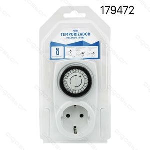 Mini Timer Meccanico da Presa 24 Ore per Uso in Cucina - Product Image 1
