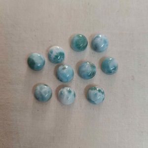 Natural Larimar Gemstone Cabochon | AAA Blue Larimar Loose Stone for Jewellery Making Wholesale Supplier Round Shape Gemstone, - Product Image 2