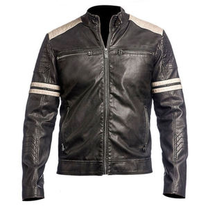 Motorcycle <b>Jacket</b> With Premium Genuine Leather <b>Racing</b> Jersey Men's Winter <b>Jacket</b> Anti UV Breathable Features Low Price - Product Image 1