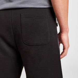 Pantalones Cortos Holgados de Algodón y Spandex para Hombre, Estilo Urbano, para Gimnasio y Fitness, Diseño con Logotipo Personalizado, Patrón Sólido, Logotipo Frontal - Product Image 4