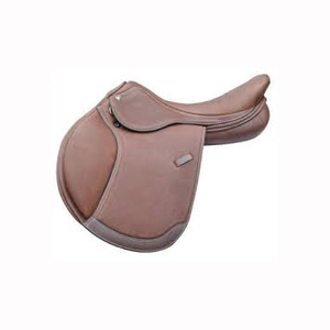 Silla de Montar Inglesa Profesional de Alta Calidad Premium, Cuero Vacuno Suave y Duradero, Contacto Cercano con el Caballo, con Armazón de Plástico - Product Image 2