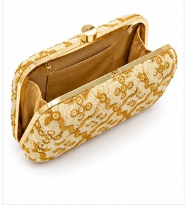 Pochette élégante pour femme avec perles, motif géométrique, broderie dorée, sac à main pour mariage et soirée, sans bandoulière, fermeture à verrou - Product Image 5