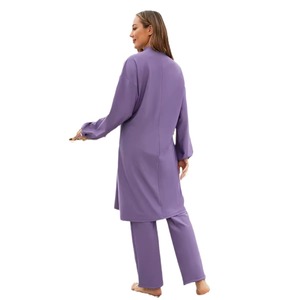 Modest Sportswear Long Sleeve Burkini Set With <b>Hijab</b> for Women - Product Image 4