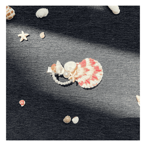 Pinzas para el cabello hechas a mano con material natural de conchas marinas para sujetar el cabello con estilo y como accesorios de moda, elaboradas en Vietnam. - Product Image 6