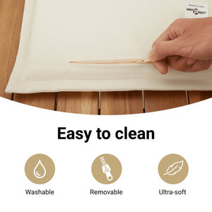 Conjunto de Sofás de Jardín Grandes en Ratán Sintético Beige con Acero con Recubrimiento en Polvo, Muebles de Exterior Premium DreamCraft Vietnam - Product Image 5