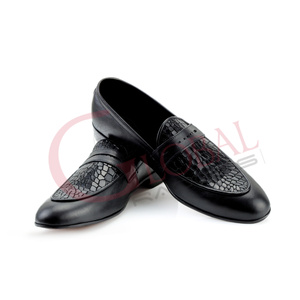 ODM Stylish Slip-on <b>Man</b> Loafers Leather <b>Dress</b> Shoes Handmade Slip-on Male Business Office Shoes Leather - Product Image 3