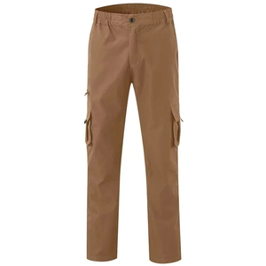 Nouveaux pantalons cargo pour hommes et femmes, style décontracté, multi-poches, 100% coton twill, taille personnalisée. - Product Image 1