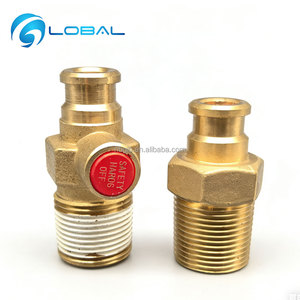 Válvula de Cilindro de Gás LPG de Alta Qualidade em Latão Tamanhos 20mm 21mm 22mm - Product Image 4