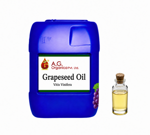 Aceite Portador de Semillas de Uva al por Mayor, Prensado en Frío, Aceite Botánico Natural para Formulación Cosmética, OEM, Marca Privada, a Granel - Product Image 2