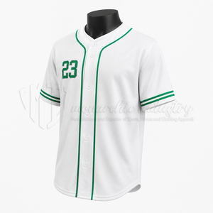 Camiseta de Béisbol Personalizada de Secado Rápido, Uniforme de Equipo con Botones al Frente, Camiseta de Béisbol al por Mayor, Fabricante de Ropa Deportiva OEM ODM - Product Image 3