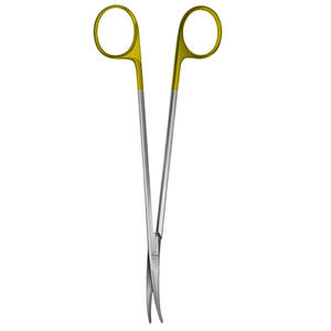 Ciseaux chirurgicaux TC Metzenbaum à bout arrondi, droits, 14 cm, pour chirurgie dentaire et vétérinaire, en acier inoxydable, réutilisables, instruments orthopédiques - Product Image 4