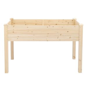 Fioriera in Legno Alta 119*57*76cm con Piedini, Vasi e Contenitori per Piante, Modello 72665270 - Product Image 1