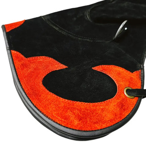 Falconry Leather Handling <b>Gloves</b> Thick Cowhide Protective Bird Training Durable <b>Long</b> Sleeve Outdoor Safety <b>Gloves</b> - Product Image 6