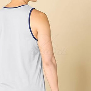 Débardeur pour homme en coton 100% respirant et à séchage rapide, avec coutures durables, tissu extensible confortable, conçu pour le fitness - Product Image 5