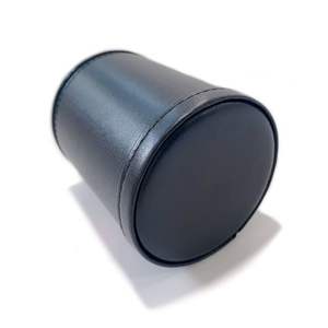 Vaso Mezclador de Dados de Cuero Personalizado con Diseño Clásico Hecho a Mano, Impresión de Logotipo Personalizado, Capacidad para 4 Dados, para 2-6 Jugadores - Product Image 3