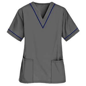 Hauts de Blouse Médicale Unisexe en Toile de Coton Respirante Imprimée, Séchage Rapide, Vente en Gros et Personnalisation - Product Image 5