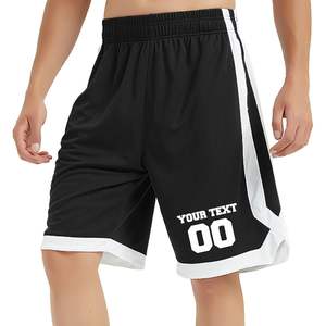 Short d'entraînement 2 tons avec logo personnalisé 2025 pour homme Short de poche de basket-ball personnalisé - Product Image 1