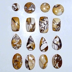 Piedra Preciosa de Mookaite Brecciada de Alta Calidad, Cabujón Pulido, Piedra Suelta para Joyería, Anillos, Colgantes, Pendientes, Proveedor al por Mayor - Product Image 2