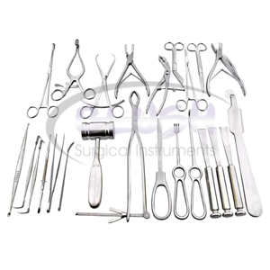 Basic Orthopedic Surgery Set of 25 PCS Stainless Steel Surgical Instruments Manual with Box by <b>Blush</b> Surgical - Product Image 3