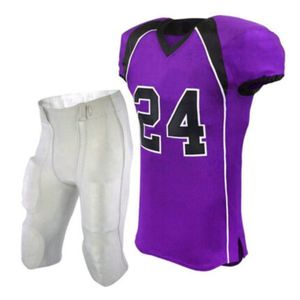 Uniforme de football américain professionnel, maillot respirant, pantalon, vêtements d'équipe personnalisés pour l'entraînement et les matchs, fabricant en gros OEM ODM - Product Image 4