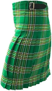 Kilts écossais modernes vertes toutes couleurs pour hommes et femmes, neufs, en vente – Kilt Dunbartonshire 8 yards pour hommes, 16 oz - Product Image 2