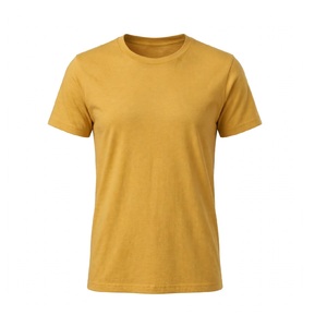 Camiseta de Cuello Redondo para Mujer, Color Sólido, 100% Algodón, Corte Regular, Manga Corta, Informal, de BD - Product Image 1