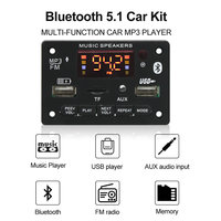 VIRE-Carte de décodeur Bluetooth 5.0 pour lecteur MP3, radio FM TF, charge USB, module AUX 3.5mm, récepteur Bluetooth, kit voiture, audio