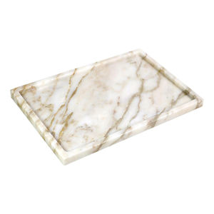 Bandeja de Ónix Natural de Alta Calidad, Estilo Moderno y Lujoso 2026, Acabado Antiguo, para Decoración de Cocina, Hogar y Sala de Estar - Product Image 1