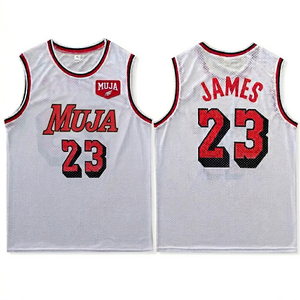 Camiseta de Baloncesto para Hombre al por Mayor, de Secado Rápido, de Poliéster, Ropa Deportiva para Equipos, Lista para Enviar - Product Image 3