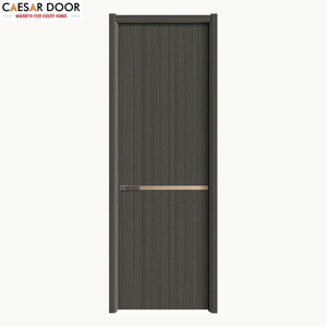 Puertas de Baño de PVC y Madera Sólida con Acabado Impermeable de Alta Calidad, Apertura Lateral, Diseño Moderno - Product Image 1