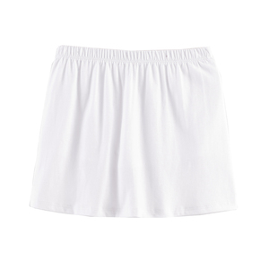 Solid Color Mini Skirt Elastic Waist Casual <b>Women</b> Summer <b>Skort</b> - Product Image 2