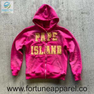 Sweat-shirt pour homme en coton 100% personnalisé OEM 2022, pull-over, molleton uni, coupe ample, sweat-shirt à capuche pour homme - Product Image 3