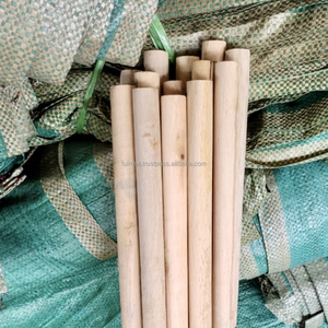 Manijas de escoba portátiles duraderas ecológicas de alta calidad, Natural palo de madera, madera de eucalipto, tamaños personalizados, escobas, recogedores - Product Image 3