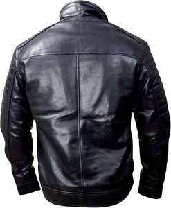 <b>Men's</b> Winter <b>Jacket</b> High Quality <b>White</b> Leather Style Warm Wholesale <b>jacket</b> for <b>men</b> - Product Image 4