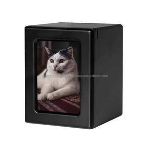 Boîte d'urne en bois pour cendres d'animaux de compagnie Urnes de crémation en bois pour cendres de chat et de chien Urnes en gros Urnes funéraires Urnes souvenir - Product Image 5