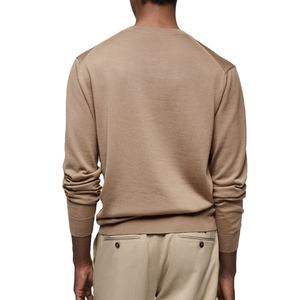 Pulls en tricot pour hommes personnalisables de haute qualité à prix raisonnable, saison d'hiver, manches longues, logo frontal, respirant - Product Image 6