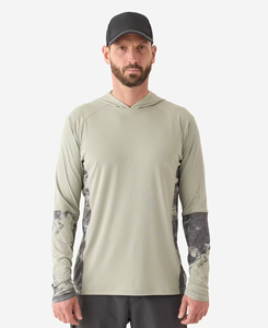 Sudadera con Capucha Personalizada para Hombre, Manga Larga, Estilo Raglán, Estampado de Camuflaje, Secado Rápido, Tejido de Punto, Corte Regular, Ropa Casual de Verano, 160 g - Product Image 1