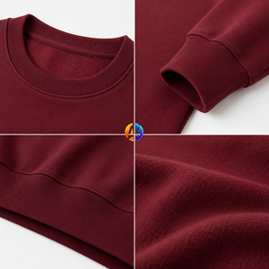 Sudadera suave para hombre con tela cálida y cómoda, ribetes acanalados, cuello limpio, corte regular y estilo sencillo para uso en exteriores. - Product Image 5