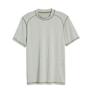T-shirt décontracté pour homme de haute qualité, col rond, tissu en coton, manches courtes, vêtements pour homme à la mode de qualité supérieure - Product Image 5